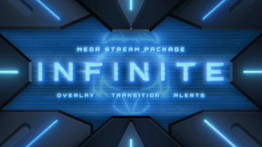 Halo Infinite - Twitch Overlay and Alerts Package for OBS