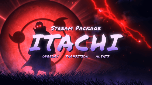 Itachi - Twitch Overlay and Alerts Package for OBS Studio