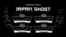 Load image into Gallery viewer, Japan Ghost - Animated Alerts for Twitch, Youtube and Facebook Gaming
