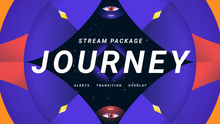 Load image into Gallery viewer, Journey - Twitch Overlay and Alerts Package for OBS Studio
