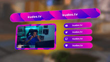 Load and play video in Gallery viewer, Loop - Twitch Overlay and Alerts Package for OBS Studio
