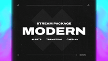 Load image into Gallery viewer, Modern Stream Overlay &amp; Alerts Package for Twitch and Youtube
