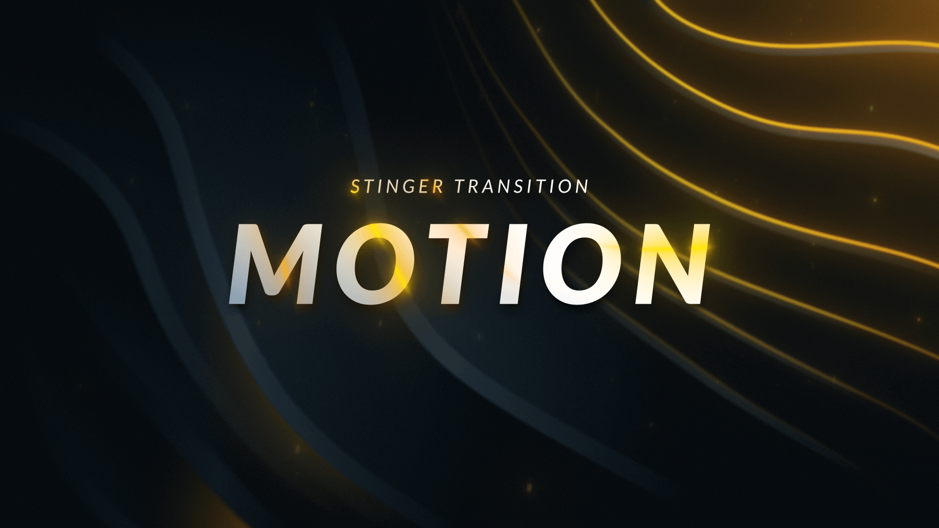 Motion Animated Stinger Transition for OBS Studio and Streamlabs