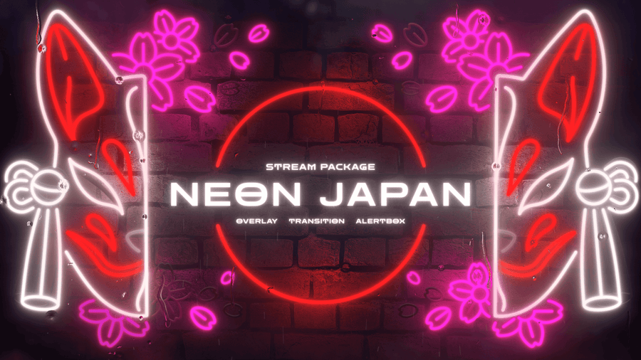 Anime Stream Overlays for OBS & Twitch | kudos.tv