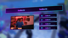 Load and play video in Gallery viewer, Neon Reflect — Stream Header, Label and Webcam Overlay Pack for OBS
