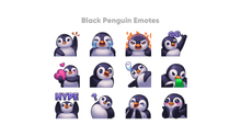 Load image into Gallery viewer, Penguin Emotes for Twitch, Youtube and Discord | Download Now!
