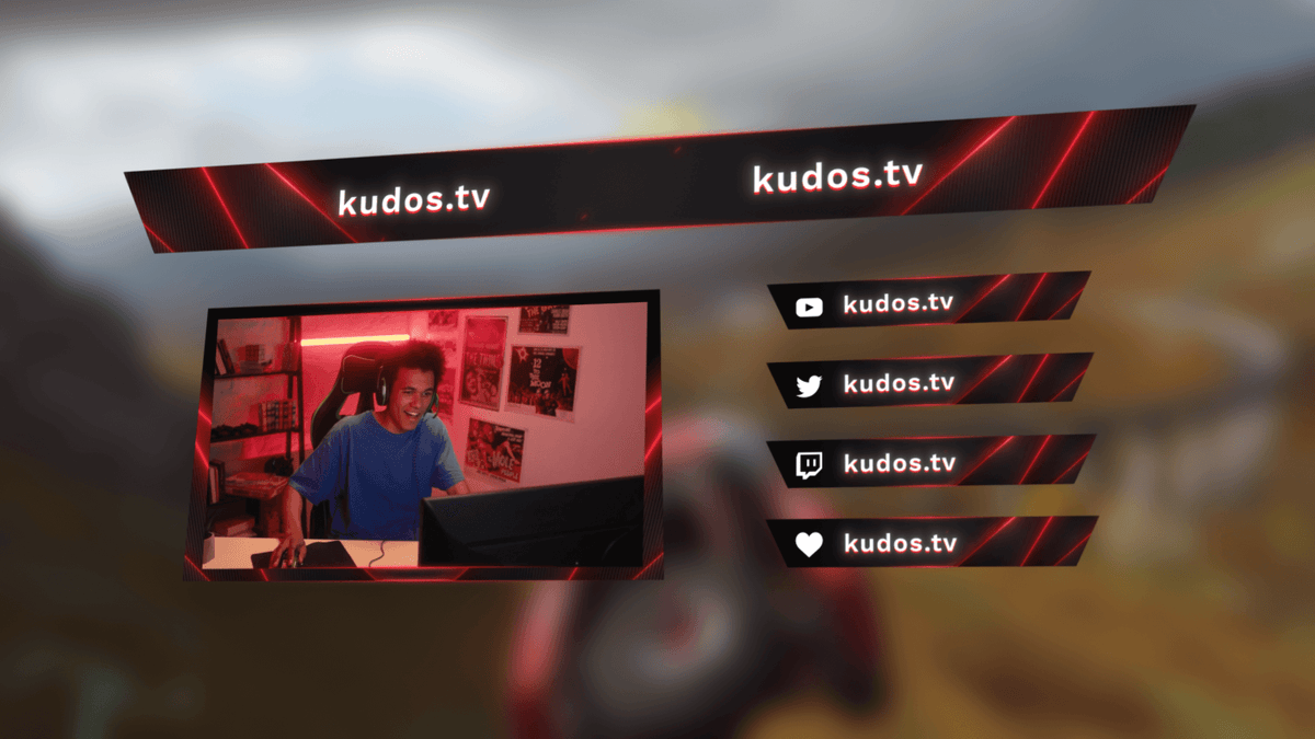 Razor - FREE Twitch Overlay and Alerts Package for OBS