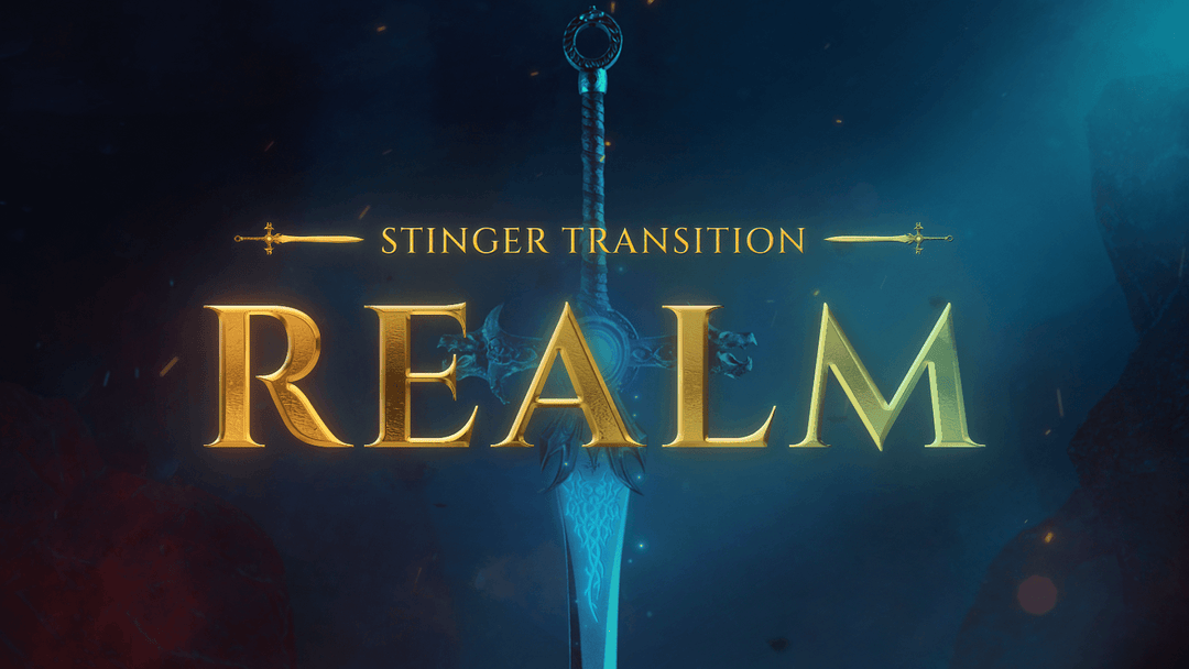 Realm - Stinger Transition for Twitch, Youtube and Facebook