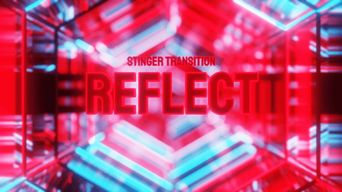 Reflect Animated Stinger Transition for OBS Studio and Streamlabs