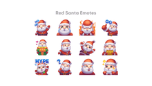 Load image into Gallery viewer, Christmas Emotes for Twitch, Youtube and Discord | Download Now!
