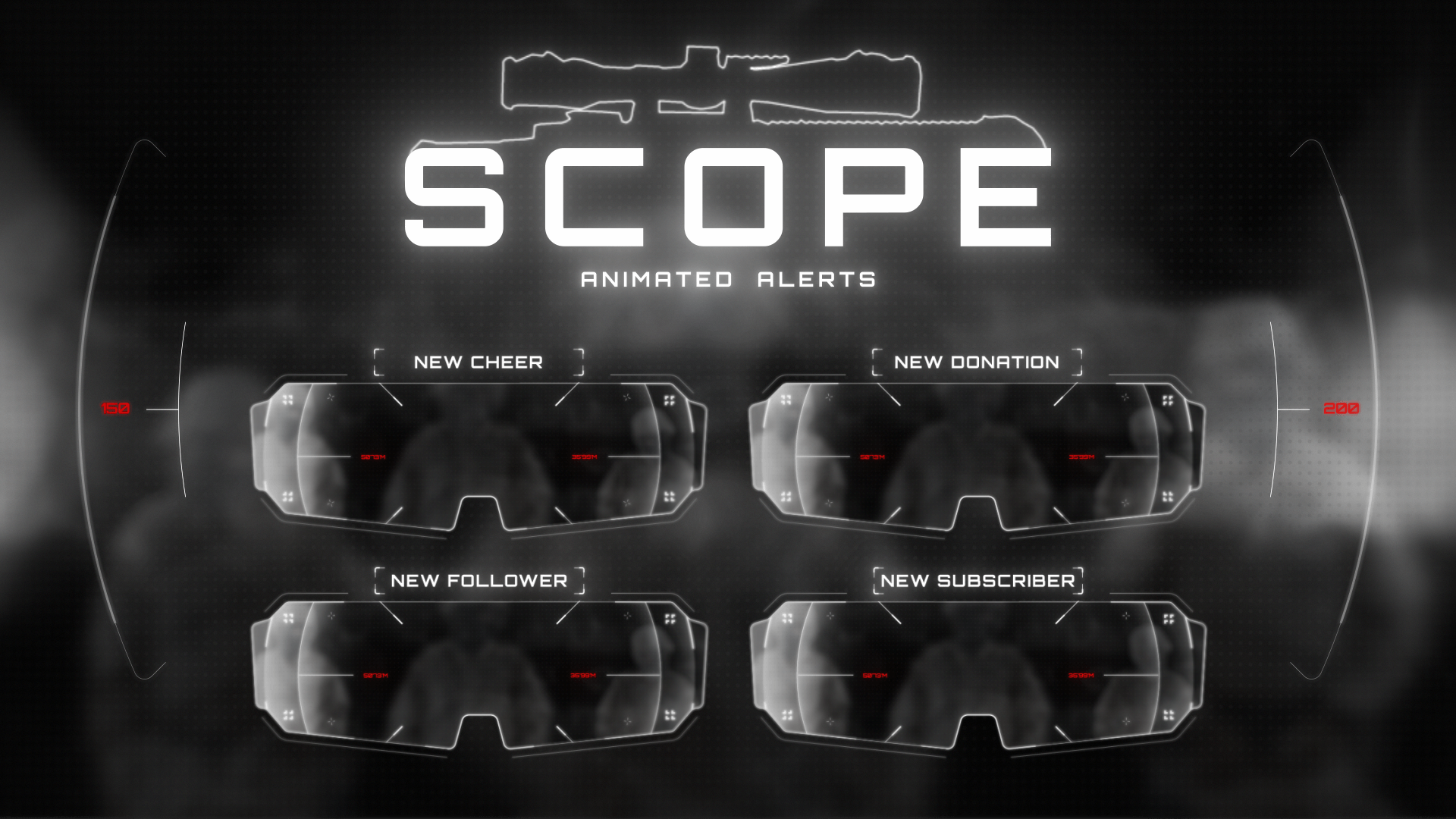 Scope - Animated Alerts for Twitch, Youtube and Facebook Gaming