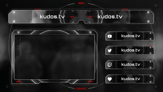 Scope — Stream Header, Label and Webcam Overlay Pack for OBS