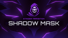 Load image into Gallery viewer, Shadow Mask - Stinger Transition for Twitch, Youtube and Facebook
