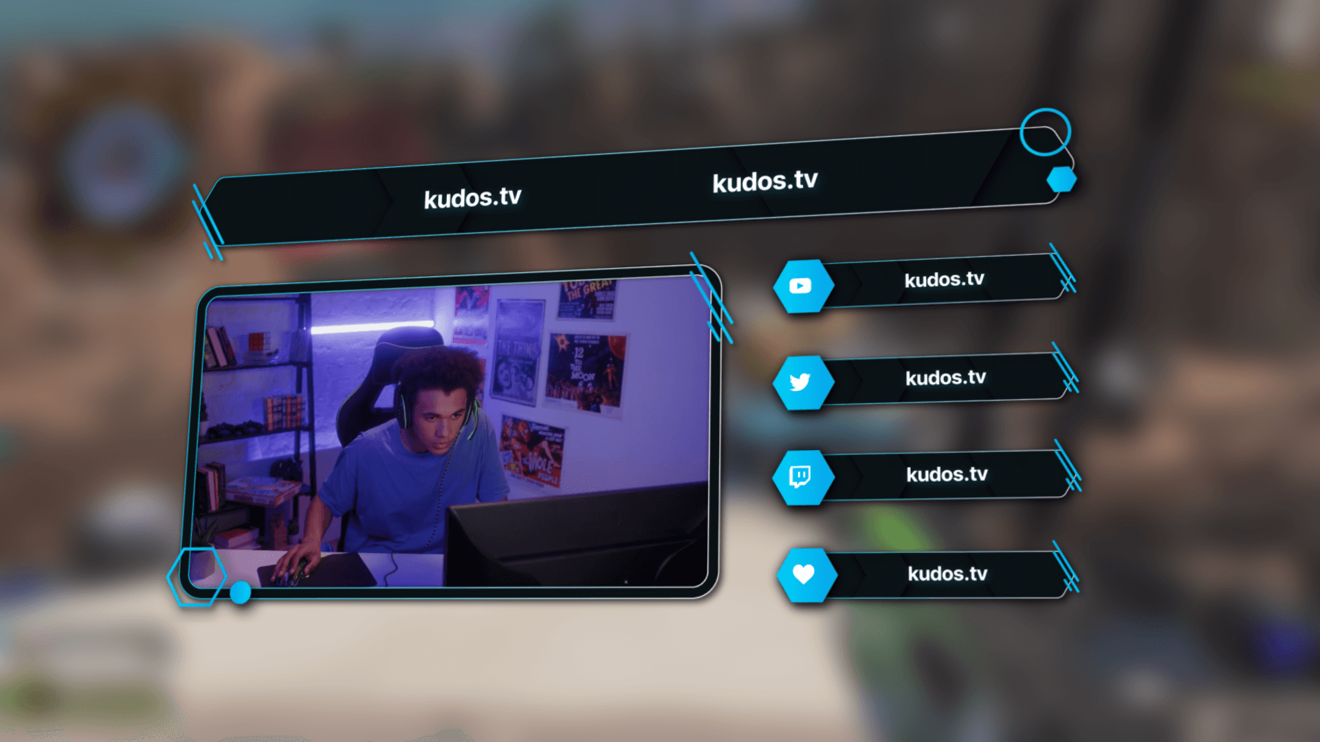 Shapes - FREE Twitch Overlay and Alerts Package for OBS