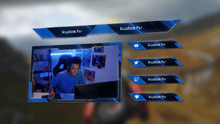Load and play video in Gallery viewer, Sharp — Stream Header, Label and Webcam Overlay Pack for OBS
