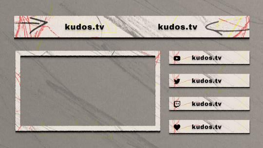 Sketch — Stream Header, Label and Webcam Overlay Pack for OBS