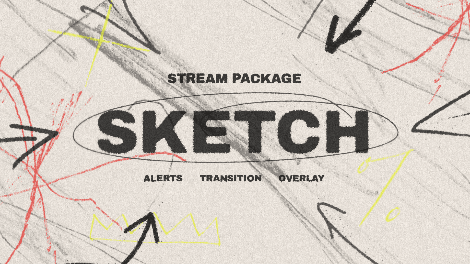 Sketch - Twitch Overlay and Alerts Package for OBS Studio