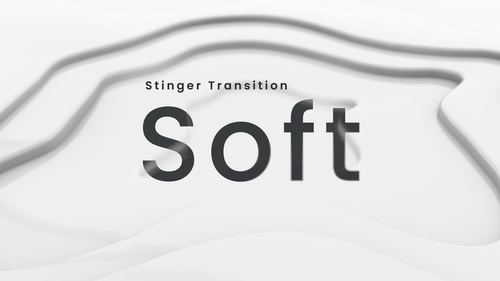 Soft - Stinger Transition for Twitch, Youtube and Facebook