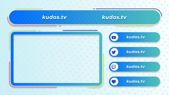 Sports — Stream Header, Label and Webcam Overlay Pack for OBS