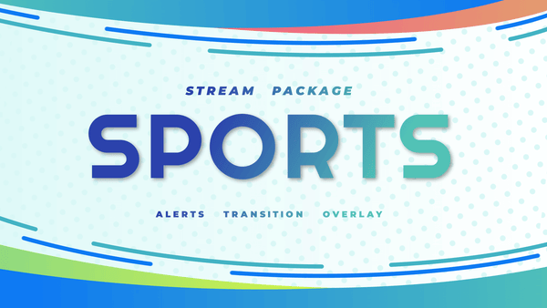 Sports - Twitch Overlay and Alerts Package for OBS Studio