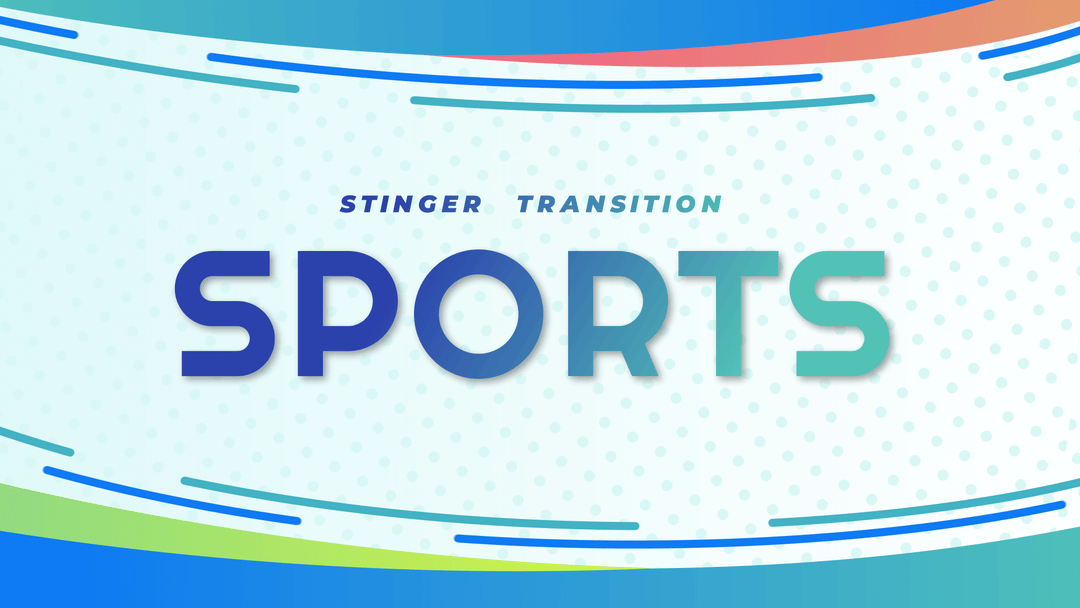 Sports - Stinger Transition for Twitch, Youtube and Facebook