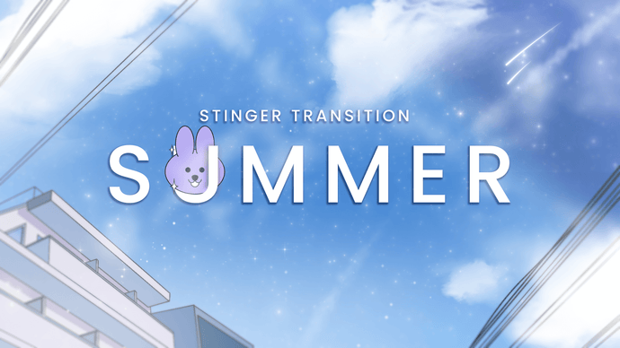 Summer - Stinger Transition for Twitch, Youtube and Facebook