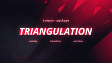 Load image into Gallery viewer, Triangualtion - Twitch Overlay and Alerts Package for OBS
