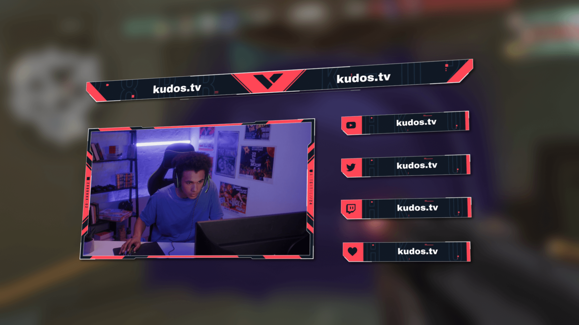 Valorant Esports Stream Overlay & Alerts for Twitch and Youtube