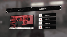 Load and play video in Gallery viewer, Valorant — Stream Header, Label and Webcam Overlay Pack for OBS
