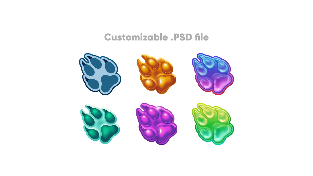 Wolf Badges for Twitch, Youtube and Discord | Download Now!